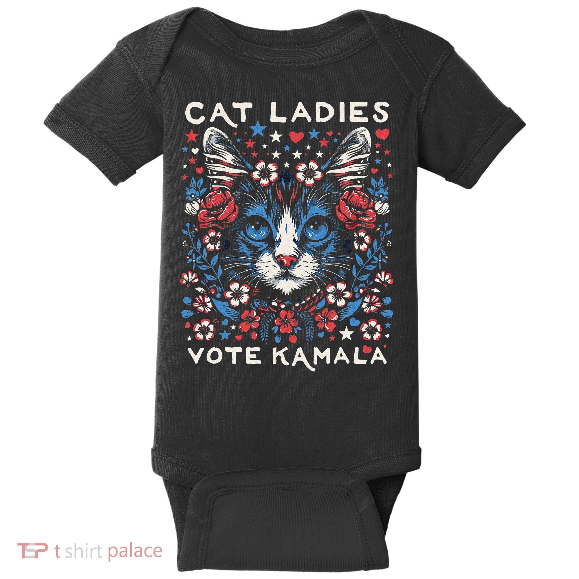 Cats For Kamala Baby Bodysuit