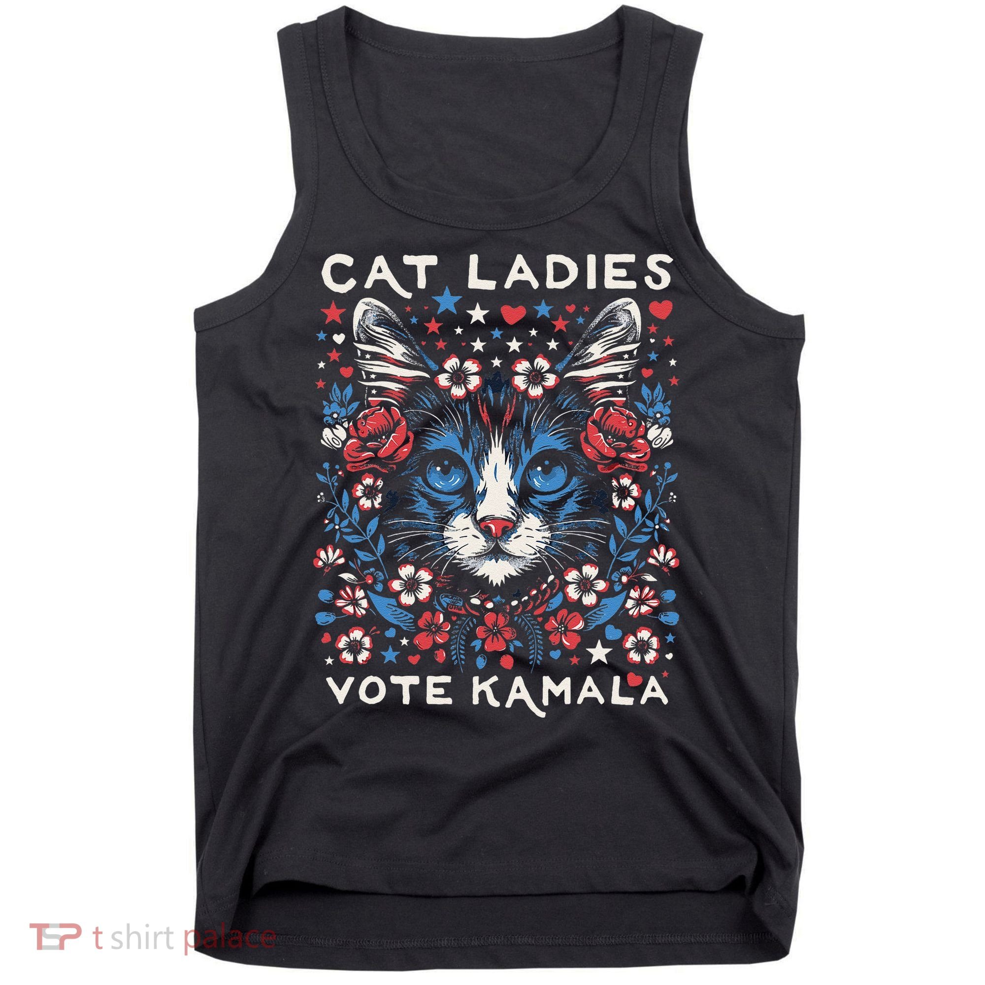 Cats For Kamala Tank Top