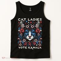Cats For Kamala Tank Top thumb 2