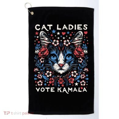 Cats For Kamala Golf Towel
