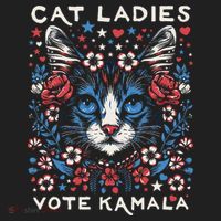 Cats For Kamala Golf Towel thumb 3