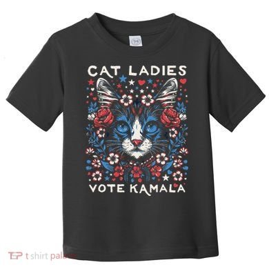 Cats For Kamala Toddler T-Shirt