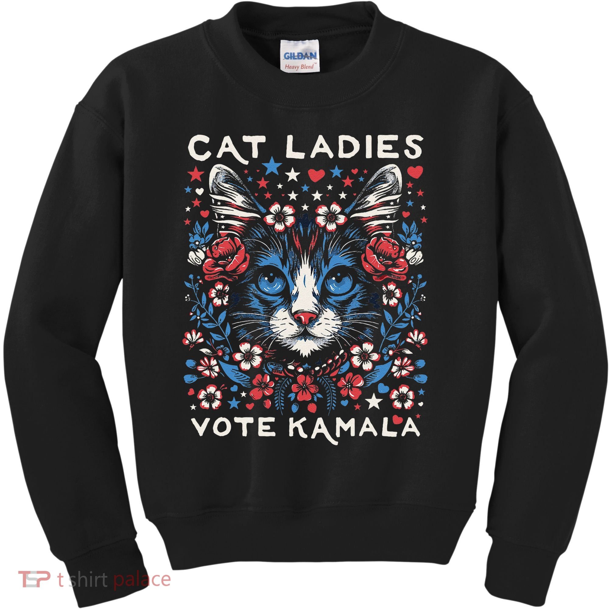 Cats For Kamala Kids Sweatshirt