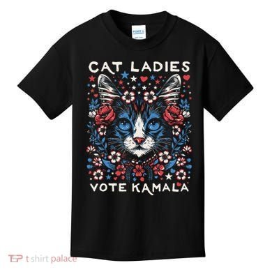 Cats For Kamala Kids T-Shirt