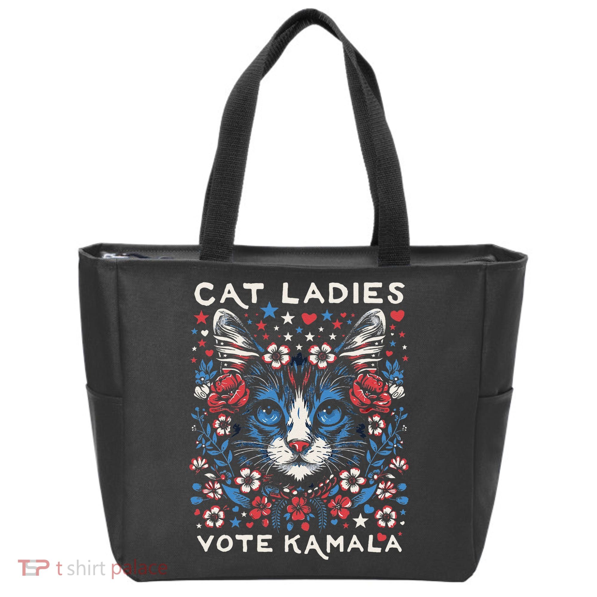 Cats For Kamala Tote Bag