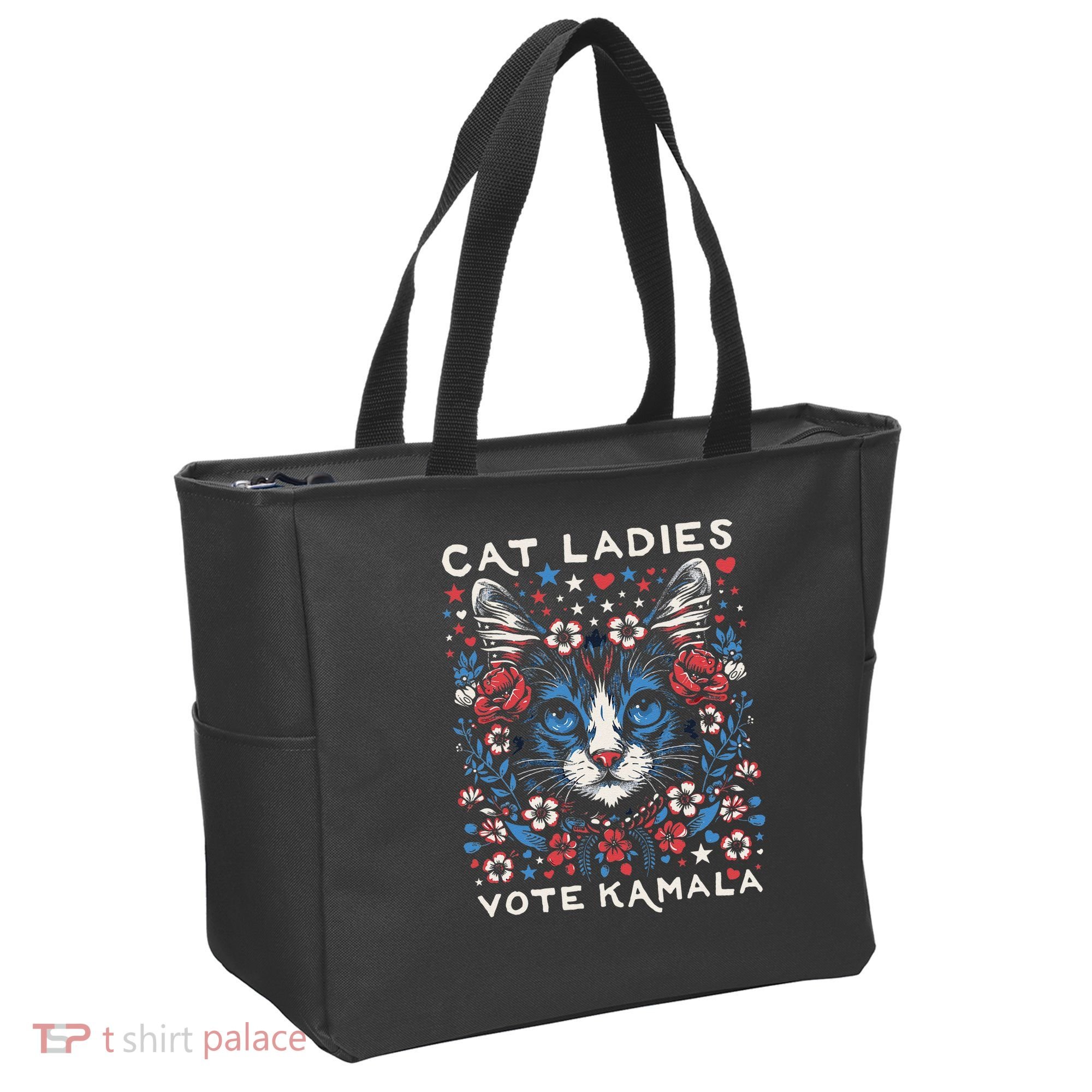 Cats For Kamala Tote Bag