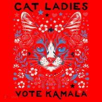 Cats For Kamala Santa Hat thumb 1