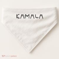 Cats For Kamala Harris USA-Made Doggie Bandana thumb 0