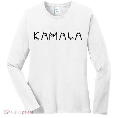 Cats For Kamala Harris Women's Long Sleeve Shirt