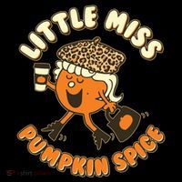 Cute Funny Little Miss Pumpkin Spice Coffee Mug thumb 5