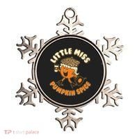 Cute Funny Little Miss Pumpkin Spice Ornament thumb 0