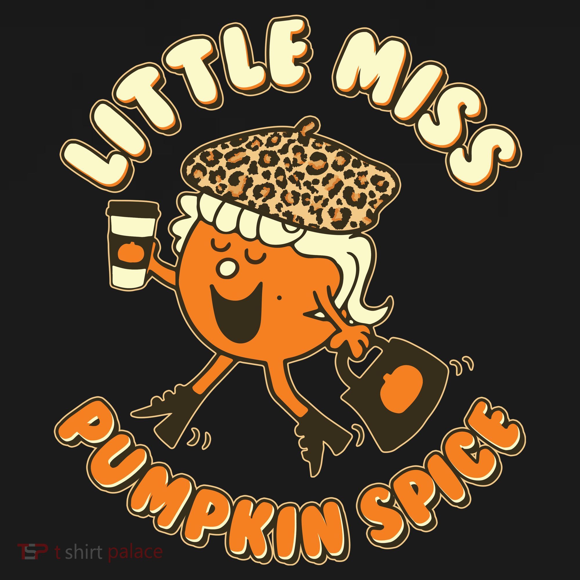 Cute Funny Little Miss Pumpkin Spice Women's Tank Top
