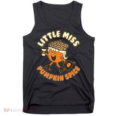 Cute Funny Little Miss Pumpkin Spice Tank Top