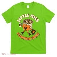 Cute Funny Little Miss Pumpkin Spice T-Shirt thumb 0