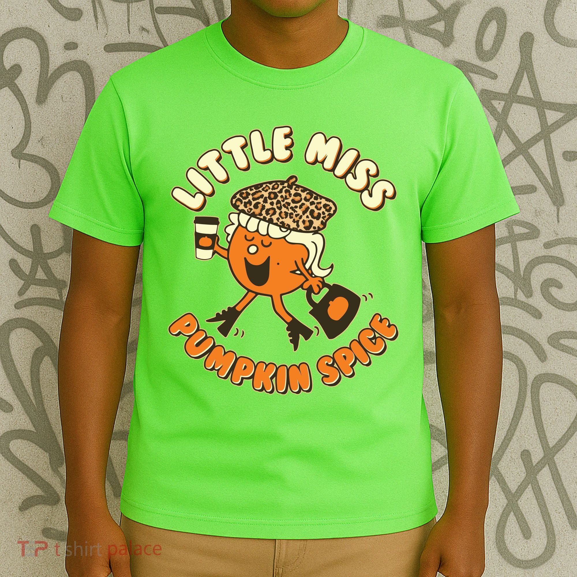 Cute Funny Little Miss Pumpkin Spice T-Shirt