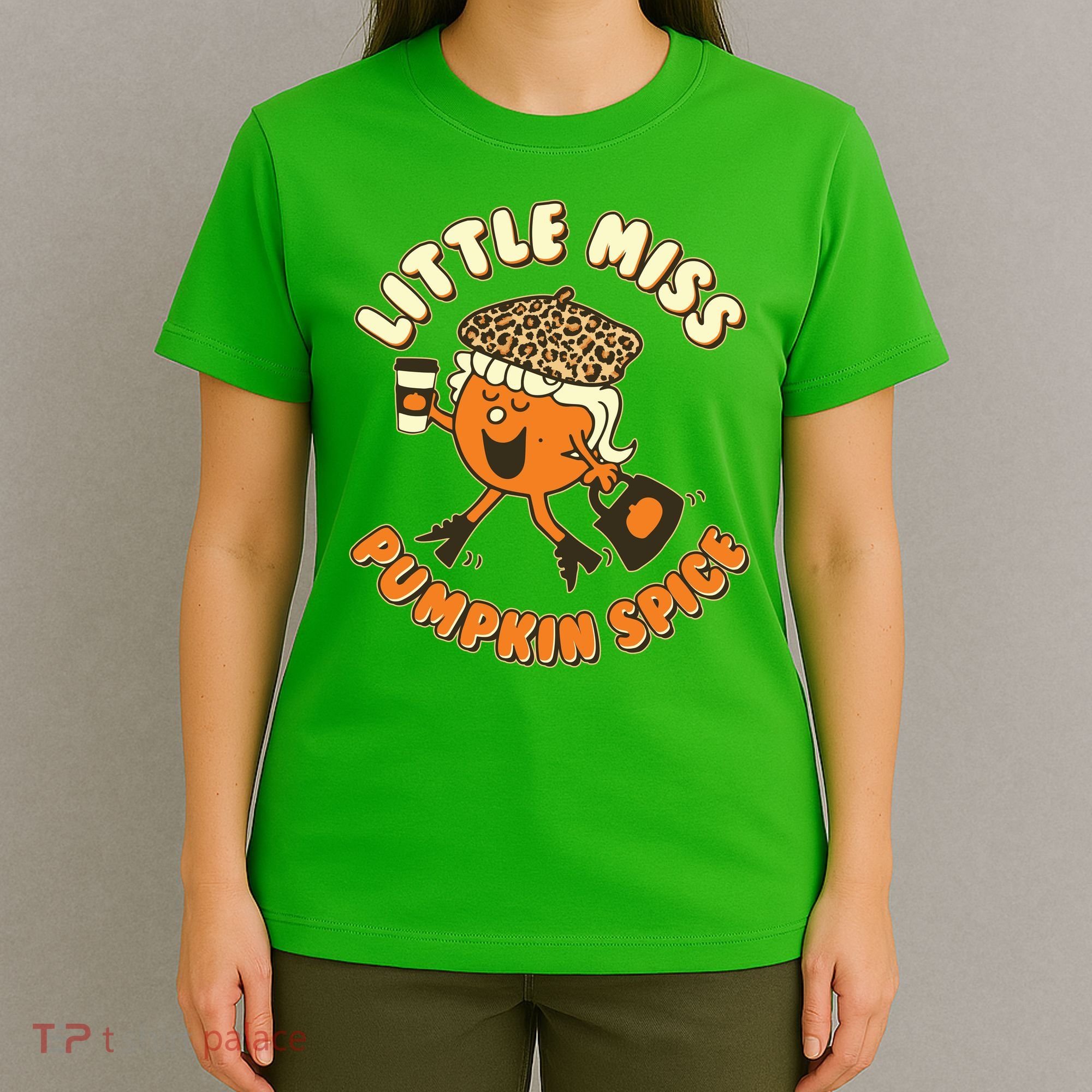 Cute Funny Little Miss Pumpkin Spice T-Shirt