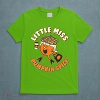 Cute Funny Little Miss Pumpkin Spice T-Shirt thumb 5