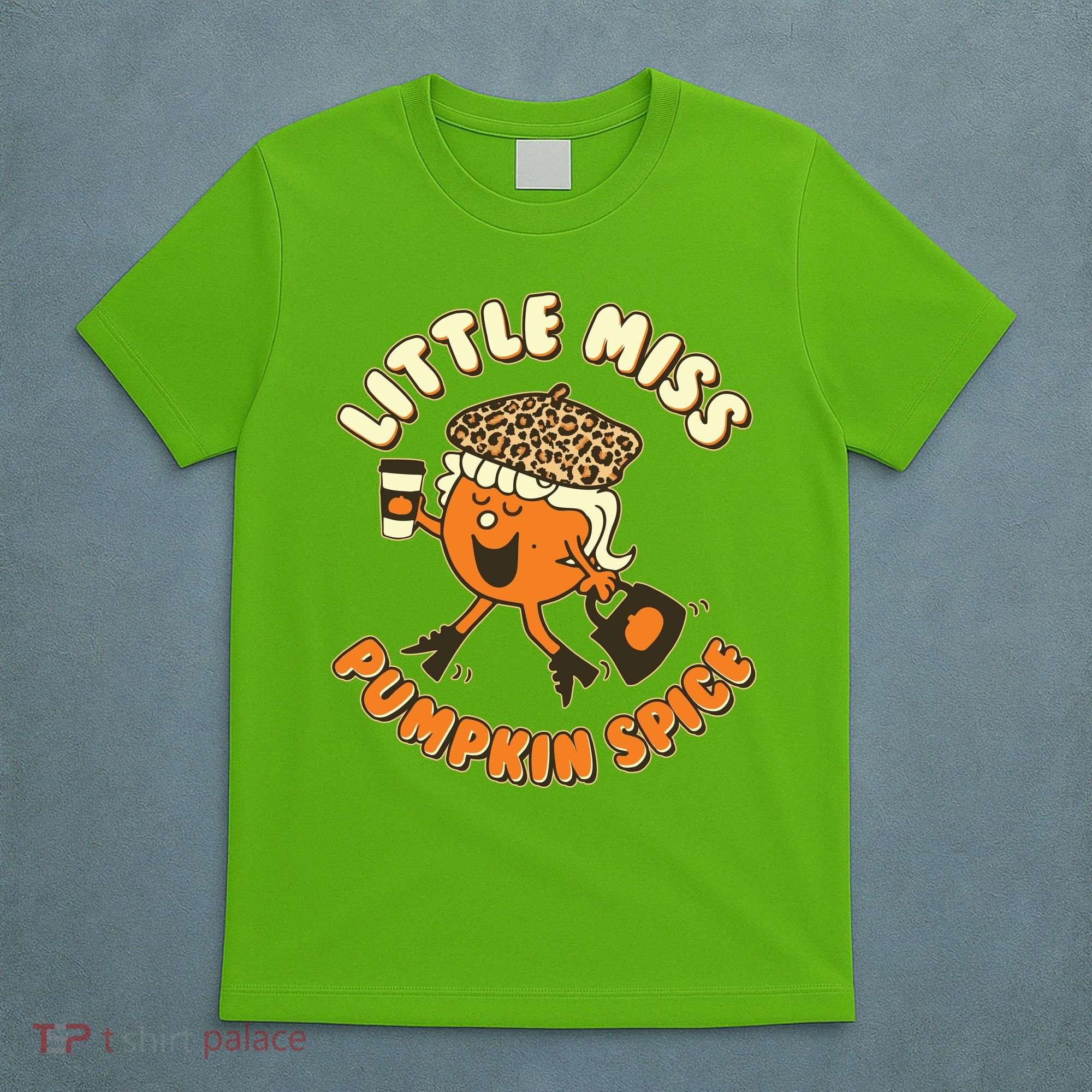 Cute Funny Little Miss Pumpkin Spice T-Shirt
