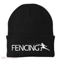 Cute Fencing Logo Beanie thumb 0