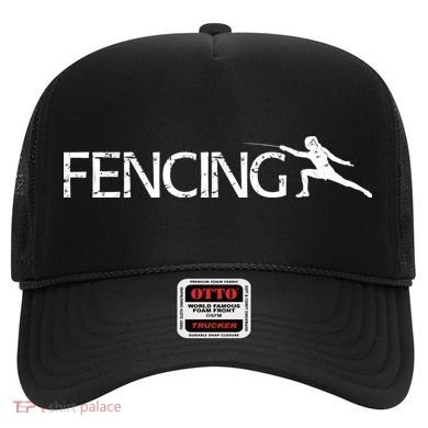 Cute Fencing Logo Hat