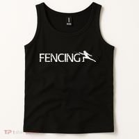 Cute Fencing Logo Tank Top thumb 2