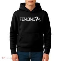 Cute Fencing Logo Kids Hoodie thumb 4