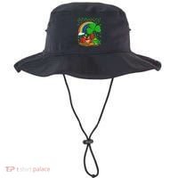 Crab Fish Lover Shamrock Leaf Rainbow Crab St Patrick's Day Bucket Hat thumb 0