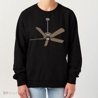 Ceiling Fan Lazy DIY Halloween Costume Funny Easy Women's Sweatshirt thumb 0