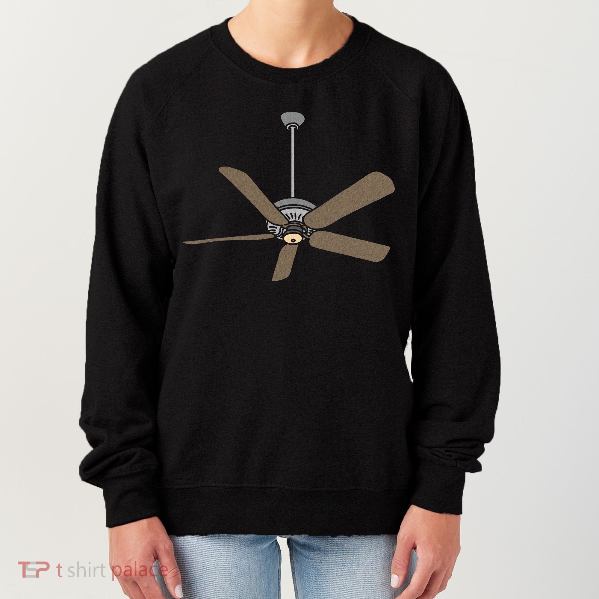 Ceiling Fan Lazy DIY Halloween Costume Funny Easy Women's Sweatshirt