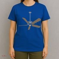 Ceiling Fan Lazy DIY Halloween Costume Funny Easy T-Shirt thumb 4