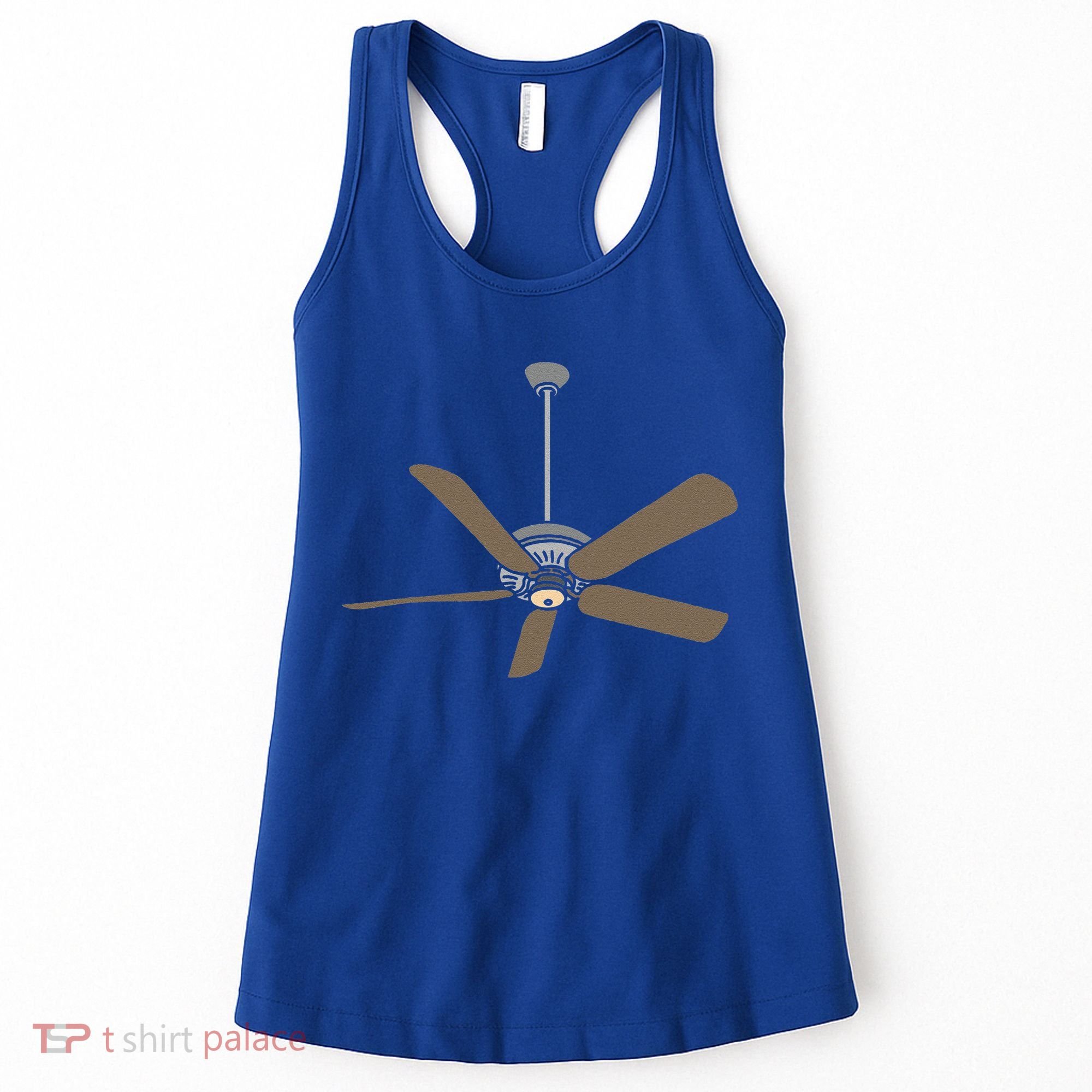Ceiling Fan Lazy DIY Halloween Costume Funny Easy Women's Tank Top
