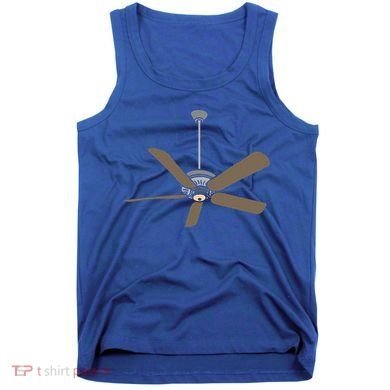 Ceiling Fan Lazy DIY Halloween Costume Funny Easy Tank Top