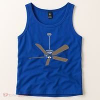 Ceiling Fan Lazy DIY Halloween Costume Funny Easy Tank Top thumb 2