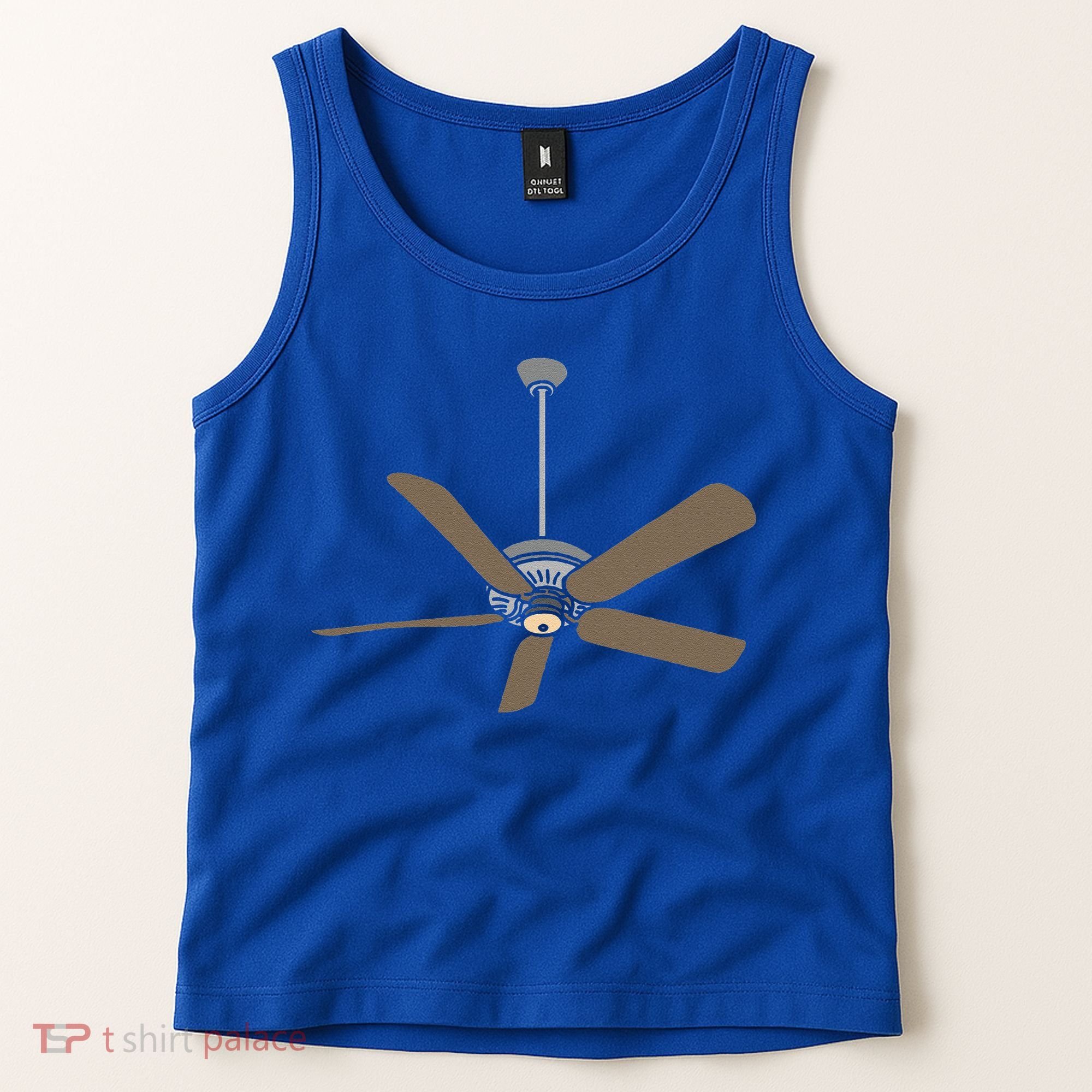 Ceiling Fan Lazy DIY Halloween Costume Funny Easy Tank Top