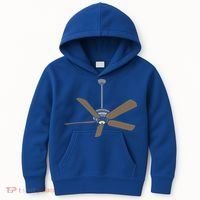 Ceiling Fan Lazy DIY Halloween Costume Funny Easy Kids Hoodie thumb 0