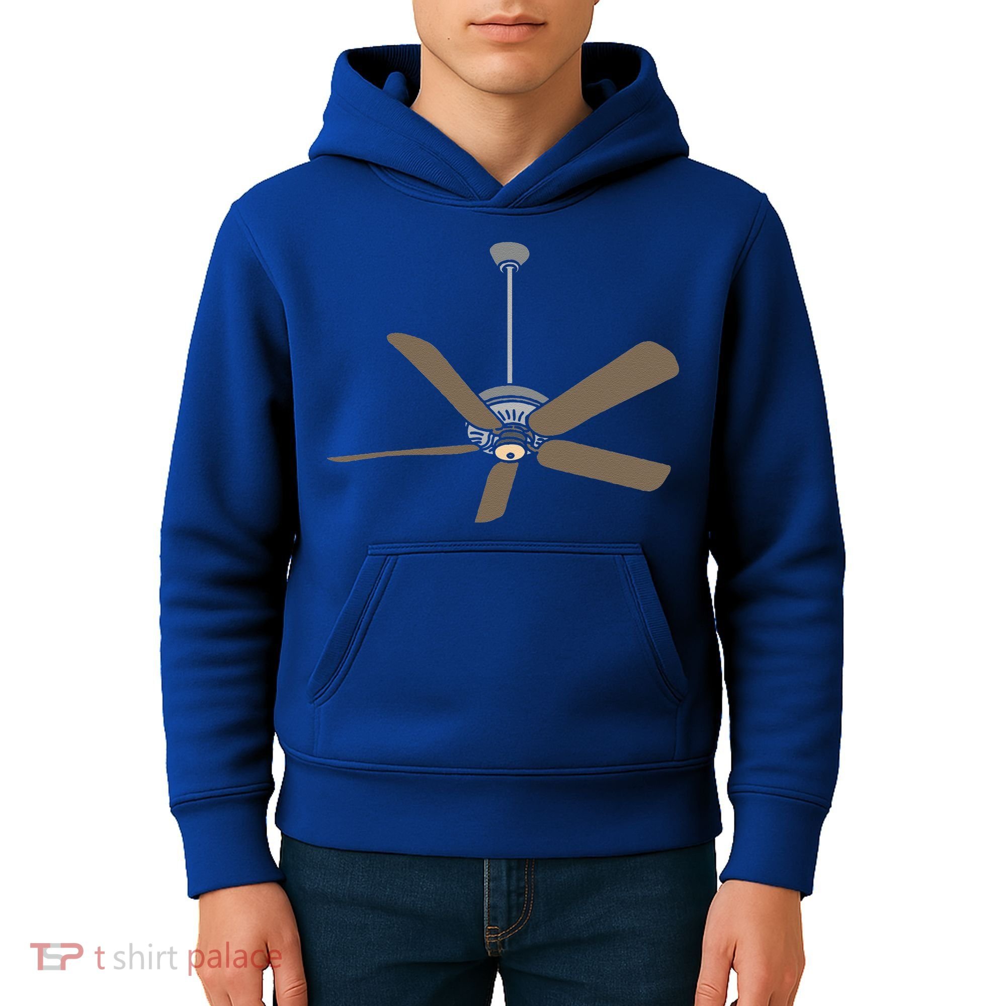 Ceiling Fan Lazy DIY Halloween Costume Funny Easy Kids Hoodie