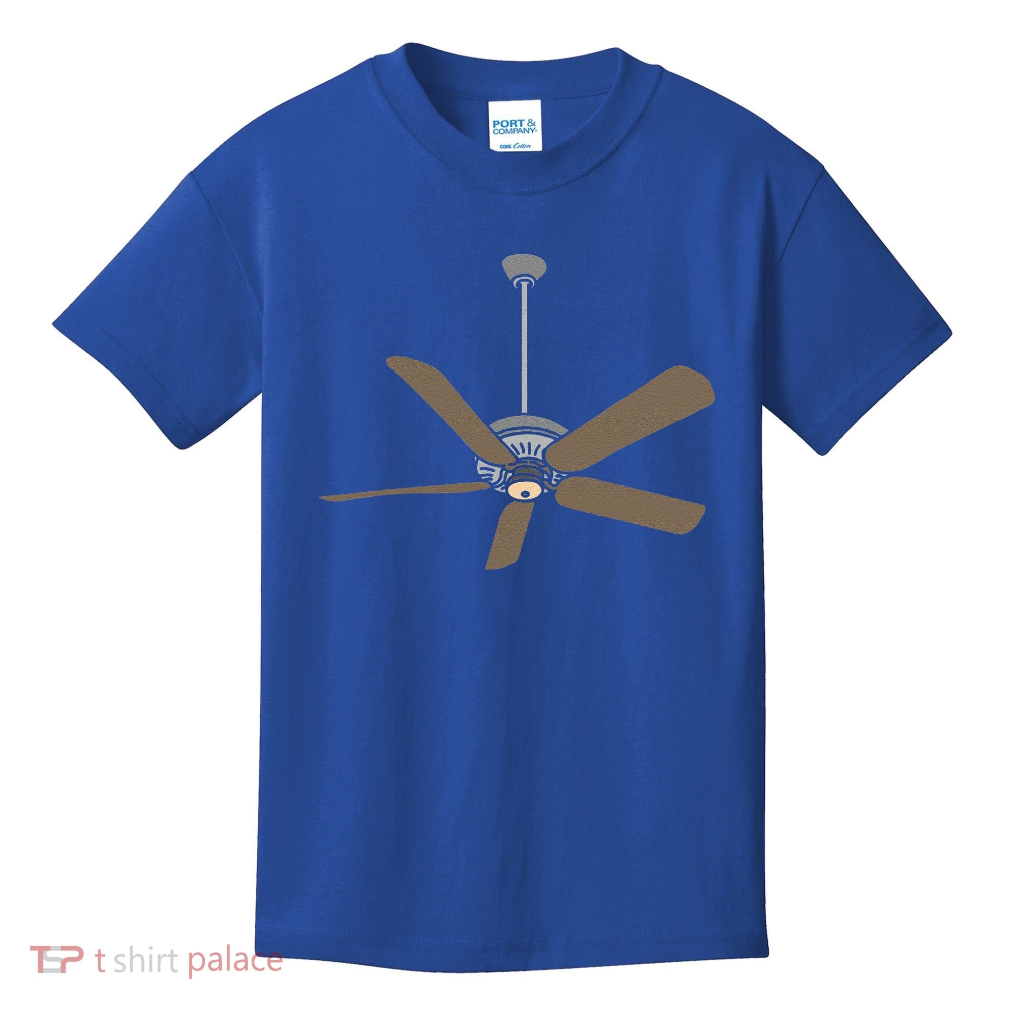 Ceiling Fan Lazy DIY Halloween Costume Funny Easy Kids T-Shirt