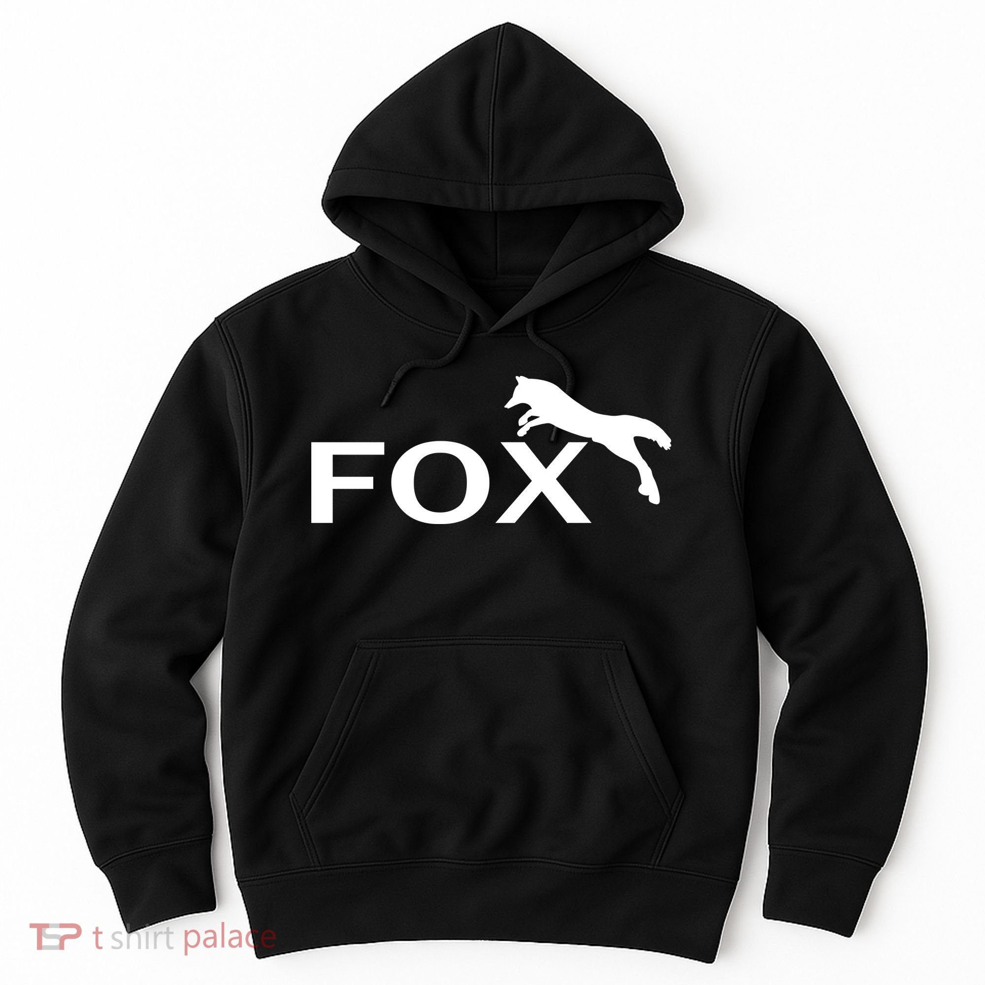 Cute Fox Logo Hoodie