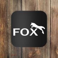 Cute Fox Logo Coaster thumb 0