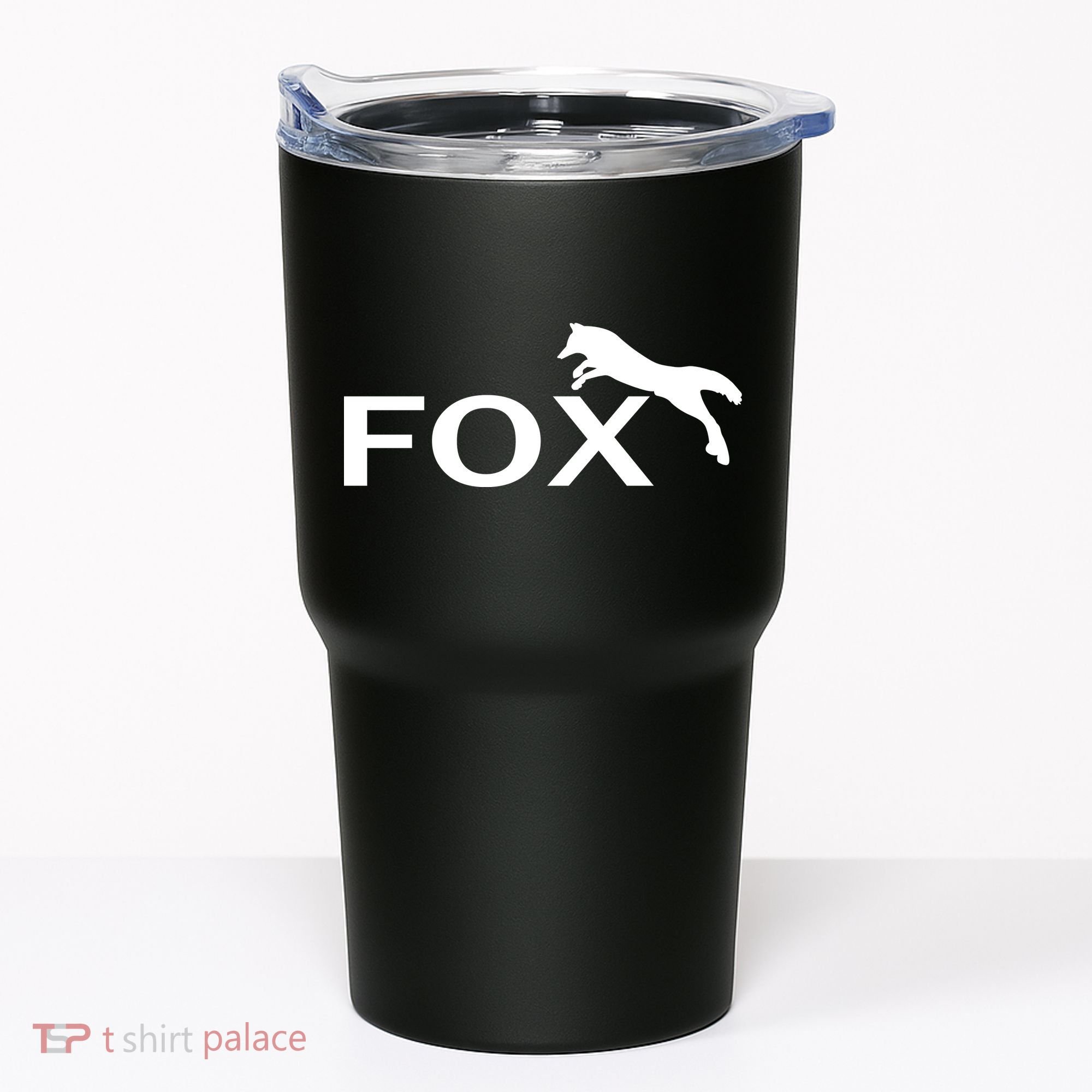 Cute Fox Logo Tumbler