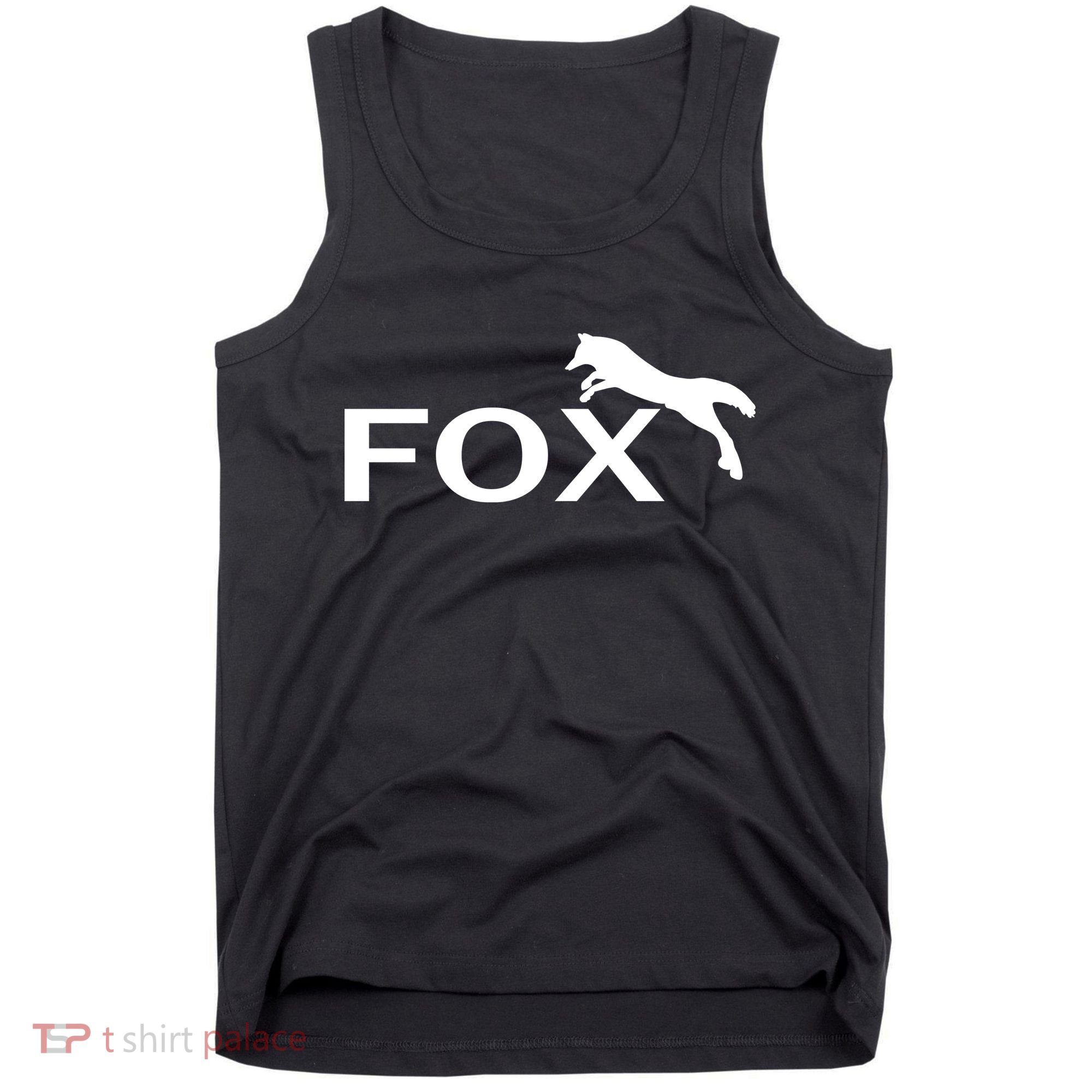 Cute Fox Logo Tank Top