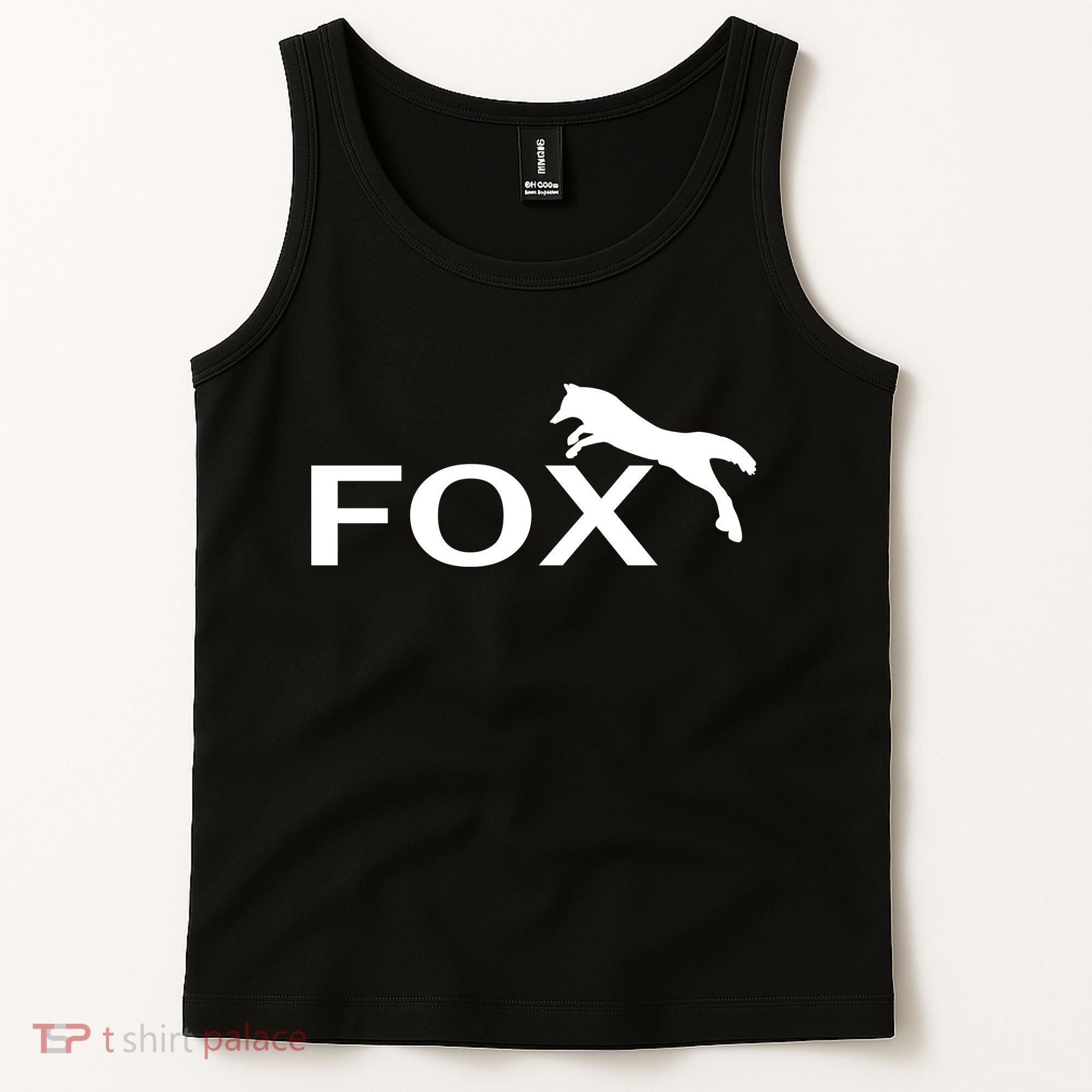 Cute Fox Logo Tank Top