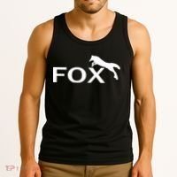 Cute Fox Logo Tank Top thumb 3