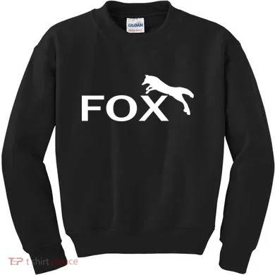 Cute Fox Logo Kids Sweatshirt