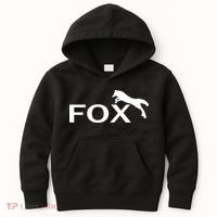 Cute Fox Logo Kids Hoodie thumb 0