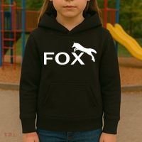 Cute Fox Logo Kids Hoodie thumb 3