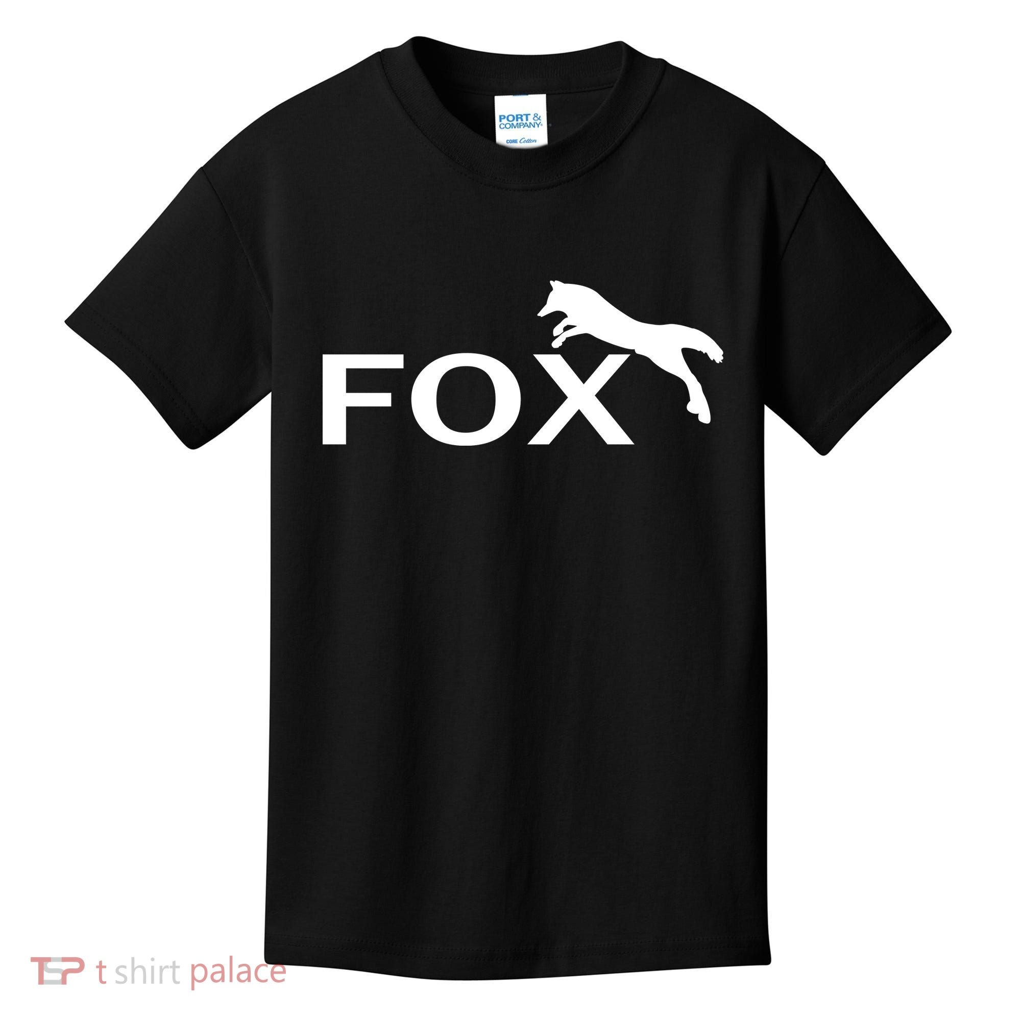 Cute Fox Logo Kids T-Shirt