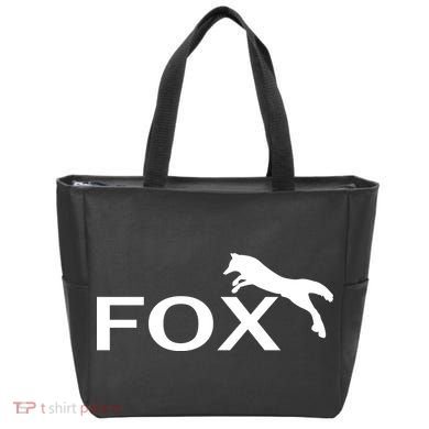Cute Fox Logo Tote Bag