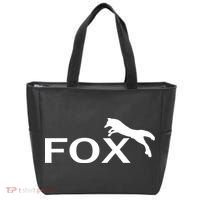 Cute Fox Logo Tote Bag thumb 0