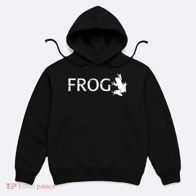Cute Frog Logo Hoodie